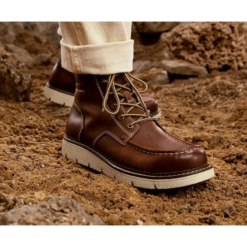 Men's Caterpillar Covert Boots Brown | 480319-QOZ