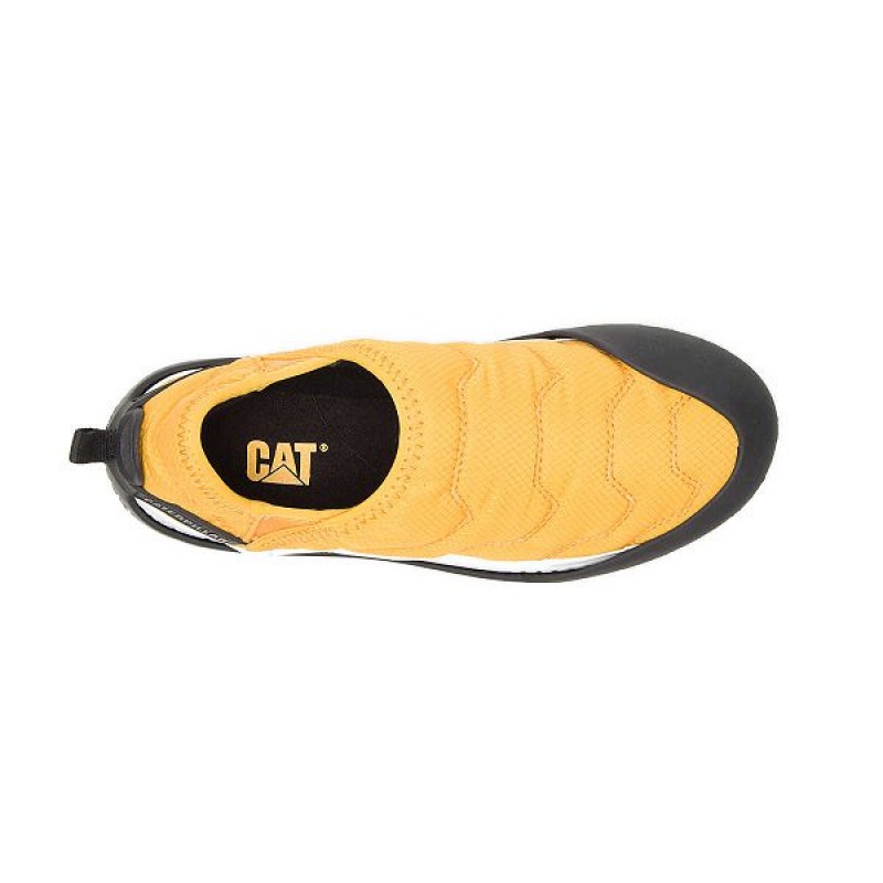 Men's Caterpillar Crossover Slip On Yellow | 351408-SEN