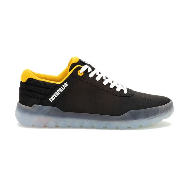 Men's Caterpillar Eco Hex + Sneakers Black | 730429-MPE