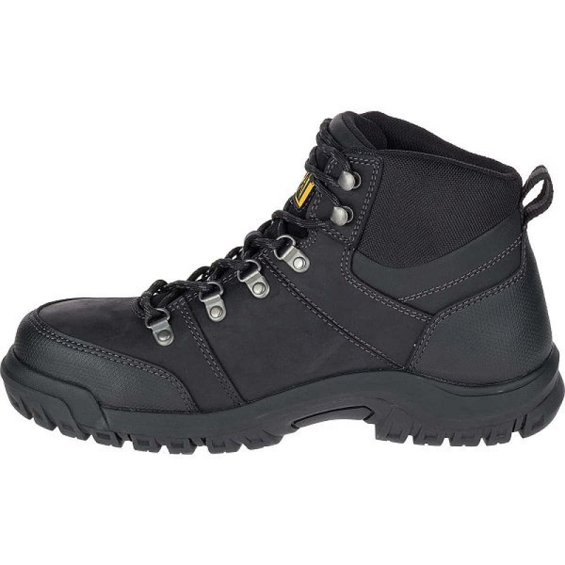 Men's Caterpillar Framework S3 WR HRO SRA Steel Toe Work Boots Black | 907368-DVF