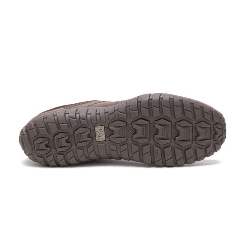 Men's Caterpillar Gus Casual Shoes Chocolate | 503978-GVH