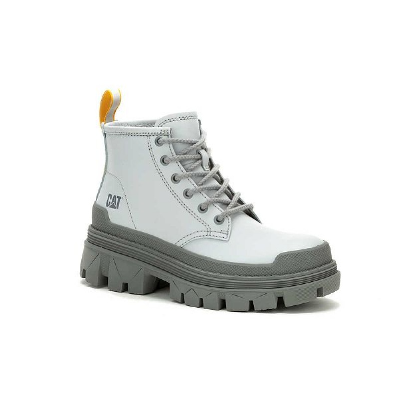 Men's Caterpillar Hardwear Mid Boots Grey | 689037-KSN