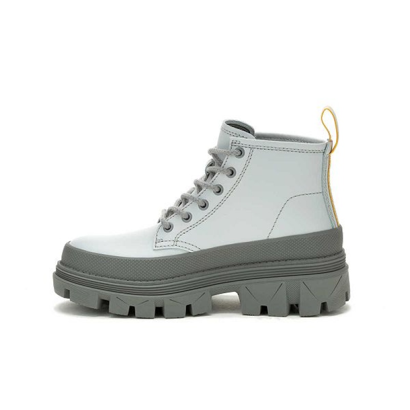 Men's Caterpillar Hardwear Mid Boots Grey | 689037-KSN