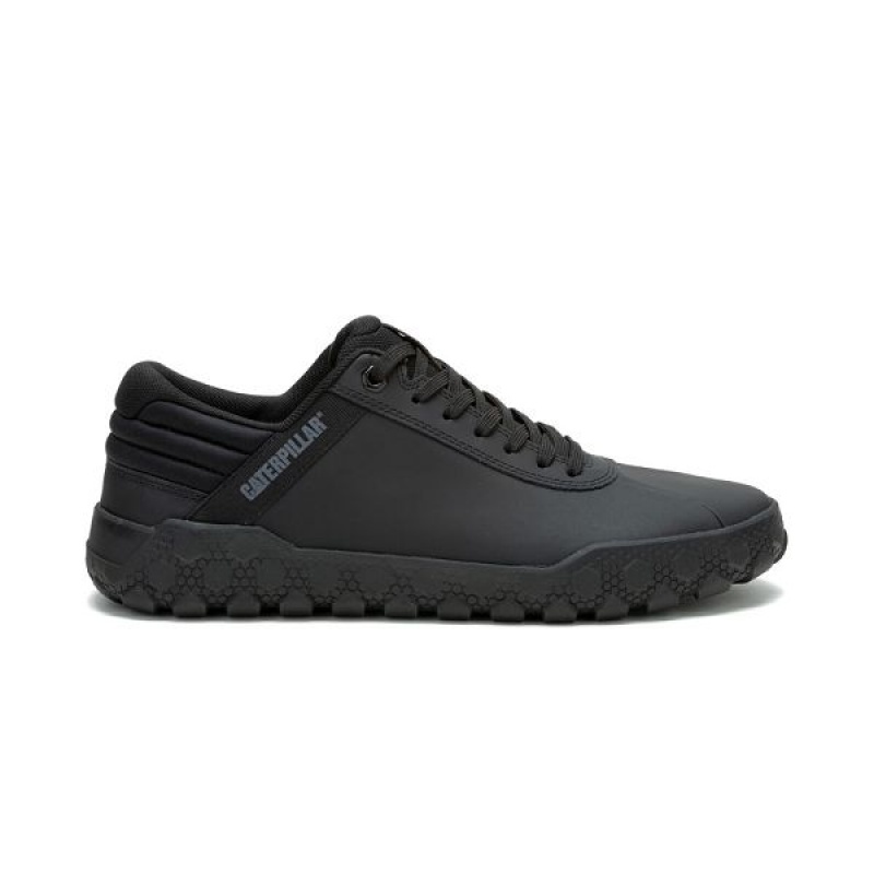 Men's Caterpillar Hex Plus Sneakers Black / Black | 613274-KBR