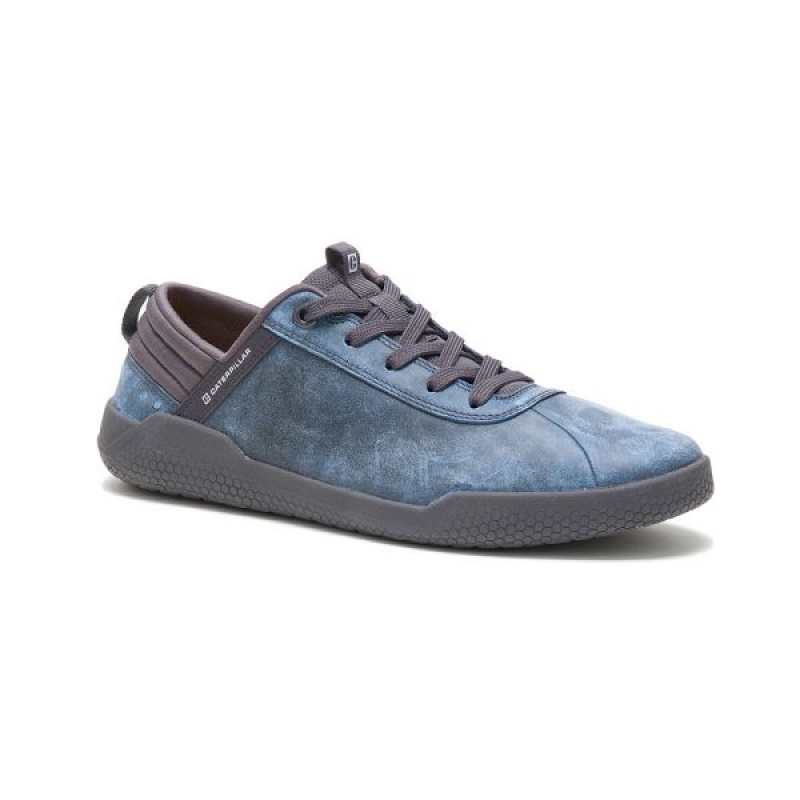 Men\'s Caterpillar Hex Sneakers Blue | 839071-NPU