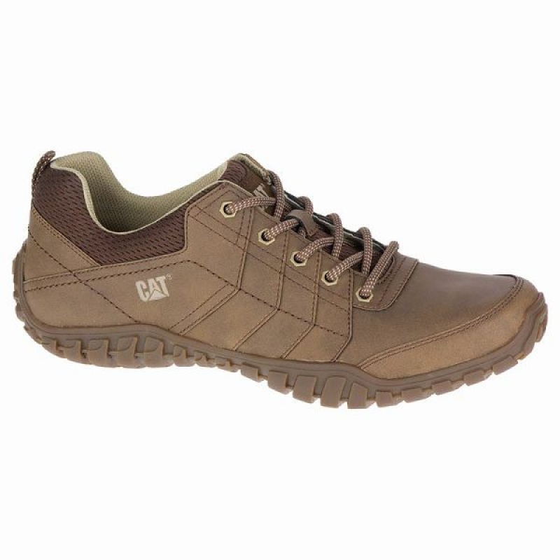 Men\'s Caterpillar Instruct Casual Shoes Brown | 827604-JOM