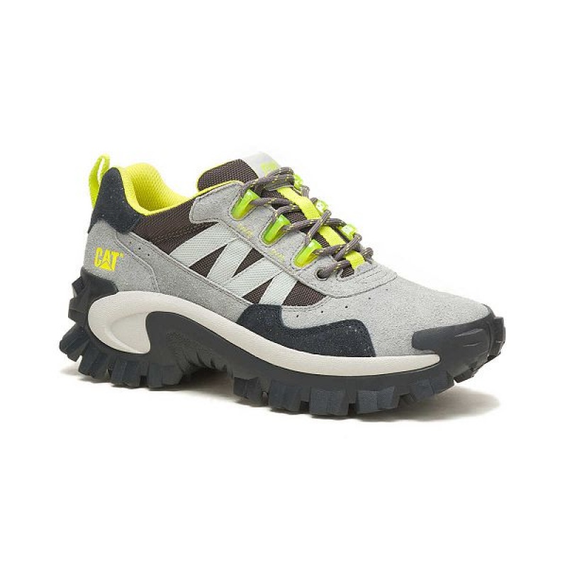 Men's Caterpillar Intruder Beta Sneakers Grey | 406351-WUC