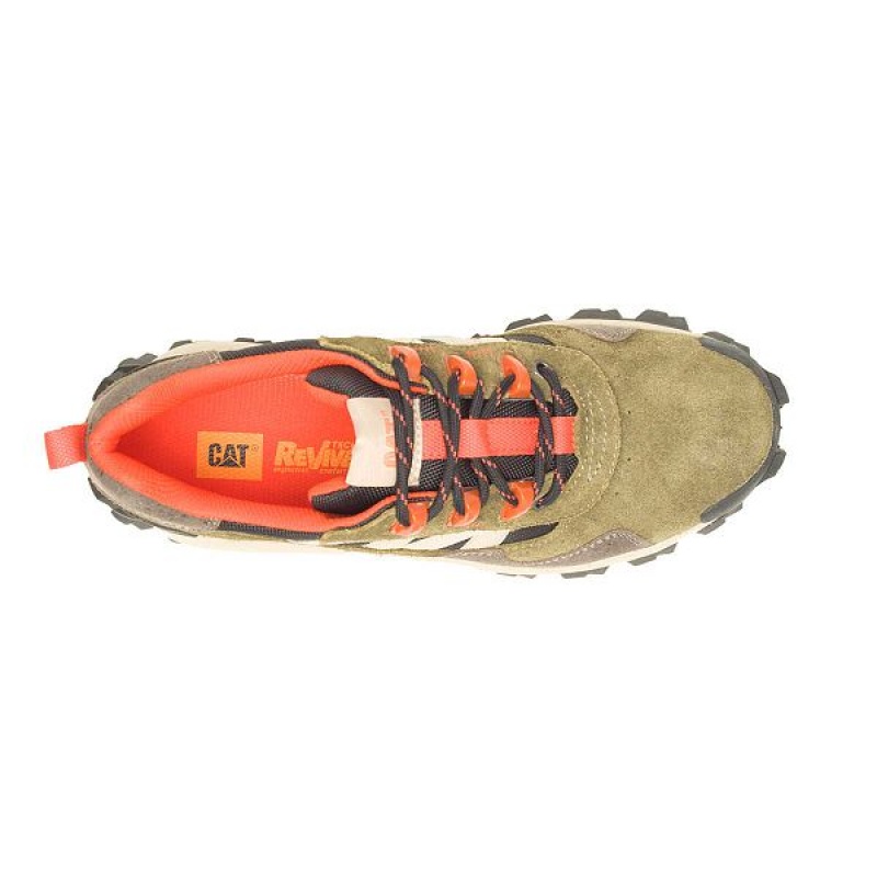 Men's Caterpillar Intruder Beta Sneakers Dark / Olive | 719865-CIR