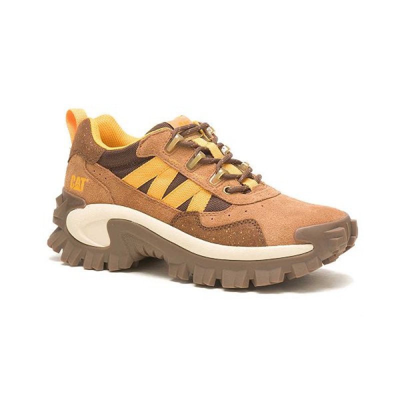 Men's Caterpillar Intruder Beta Sneakers Brown | 851032-IHU