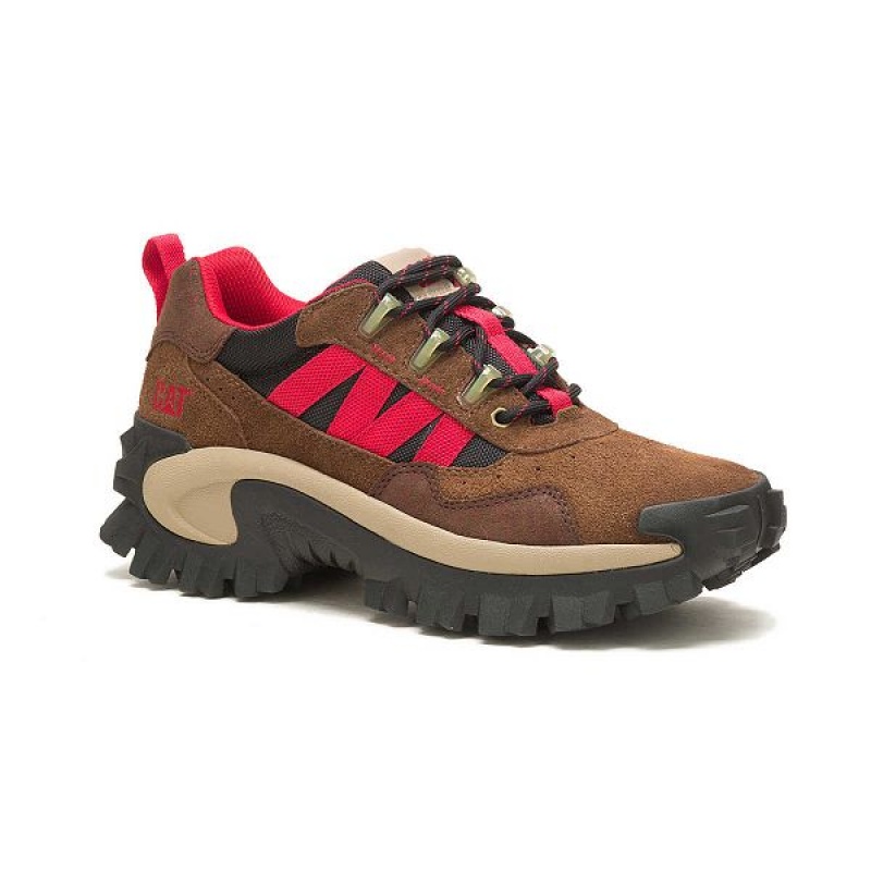 Men's Caterpillar Intruder Beta Sneakers Brown | 417230-VGF