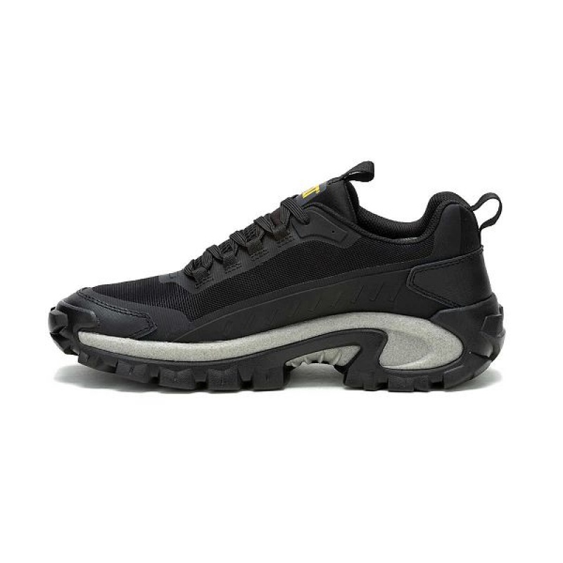 Men's Caterpillar Intruder Lightning Mesh Sneakers Black | 530278-KMW