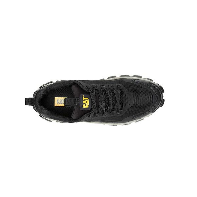 Men's Caterpillar Intruder Lightning Mesh Sneakers Black | 530278-KMW