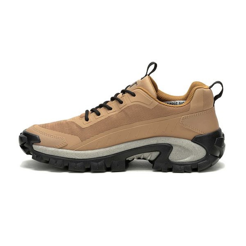 Men's Caterpillar Intruder Lightning Mesh Waterproof Sneakers Brown | 562387-XTL