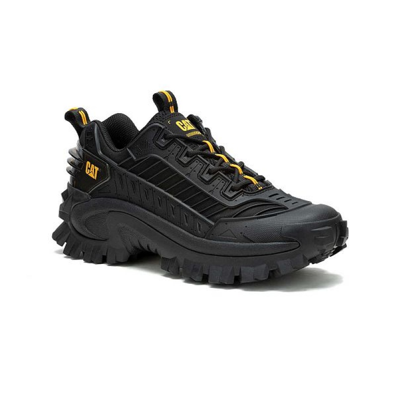 Men's Caterpillar Intruder Mecha Sneakers Black | 318679-WFB