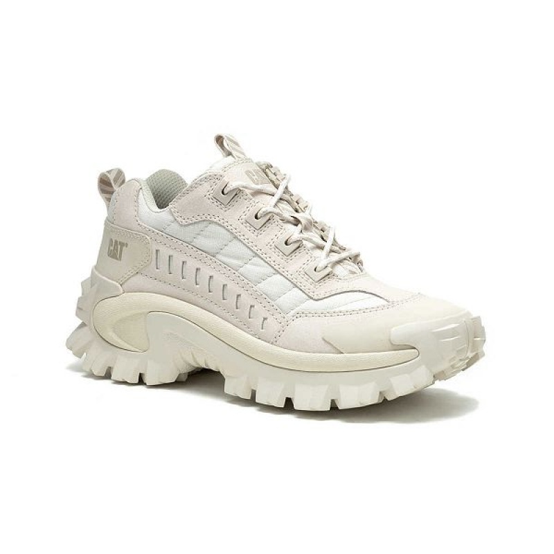 Men's Caterpillar Intruder Sneakers Beige | 384096-BYI