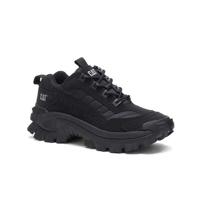 Men's Caterpillar Intruder Sneakers Black | 049827-MHN