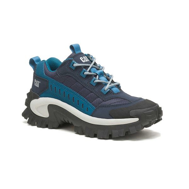 Men's Caterpillar Intruder Sneakers Blue | 678123-VJB