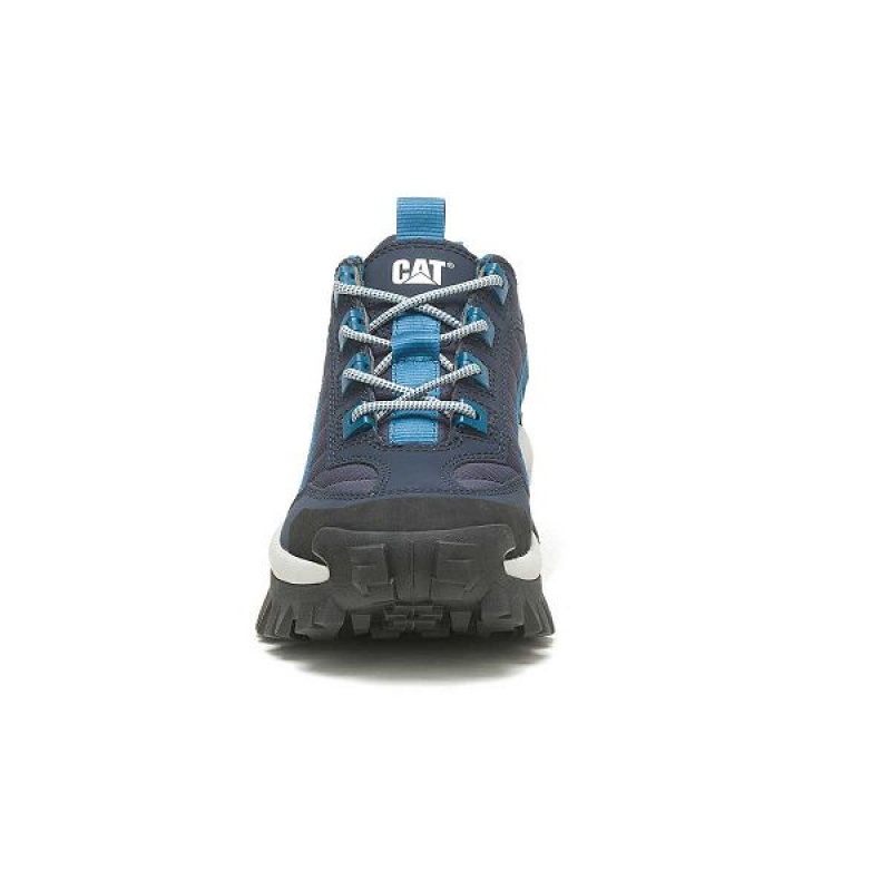 Men's Caterpillar Intruder Sneakers Blue | 678123-VJB