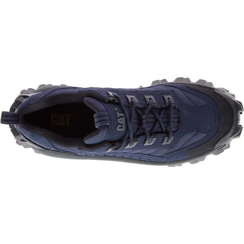 Men's Caterpillar Intruder Sneakers Blue | 634175-LUI