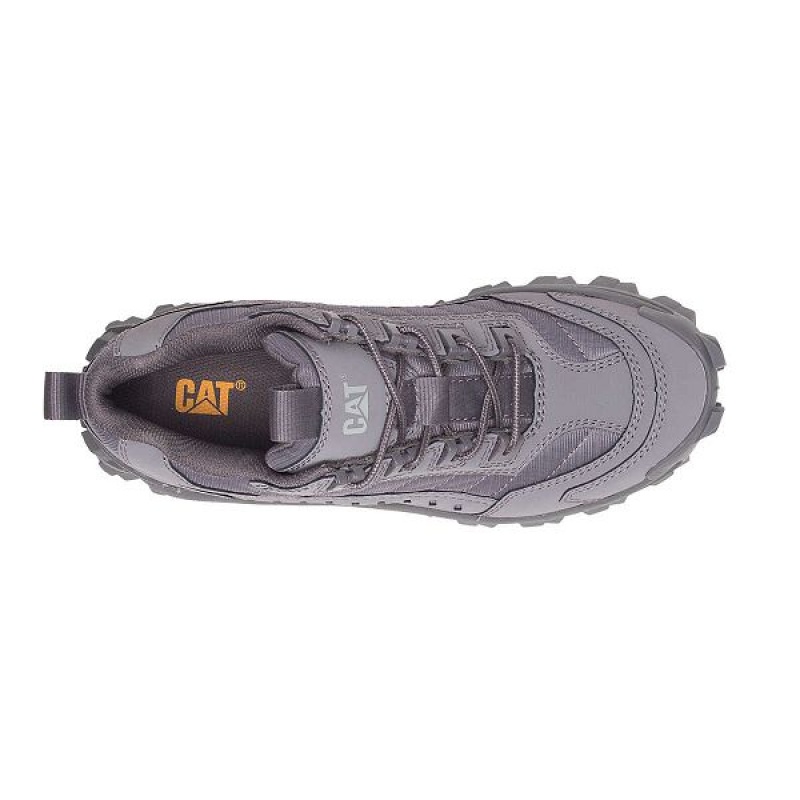 Men's Caterpillar Intruder Sneakers Grey | 179058-QLD