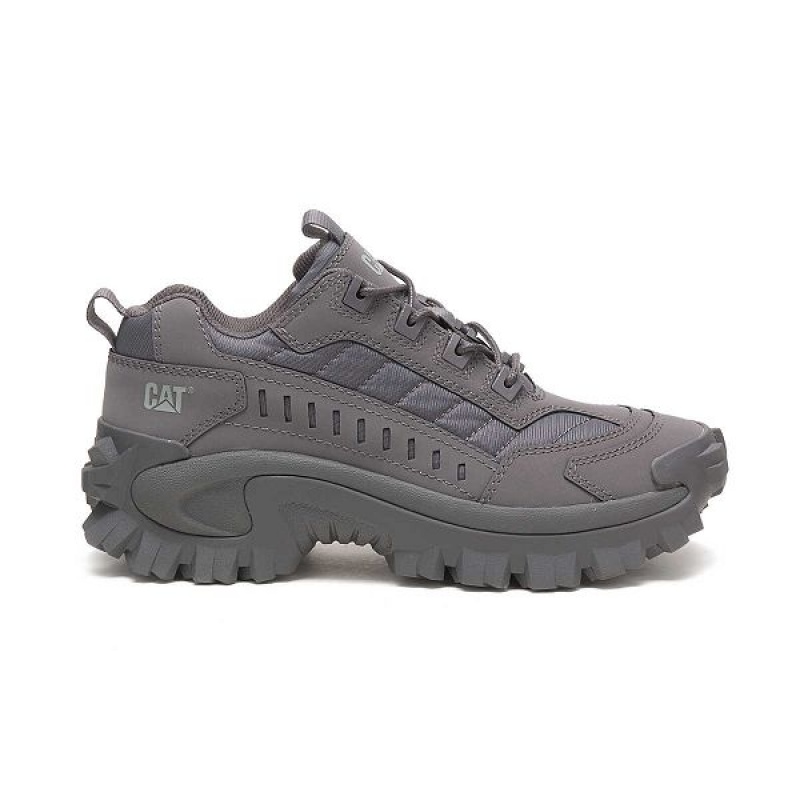 Men\'s Caterpillar Intruder Sneakers Grey | 179058-QLD