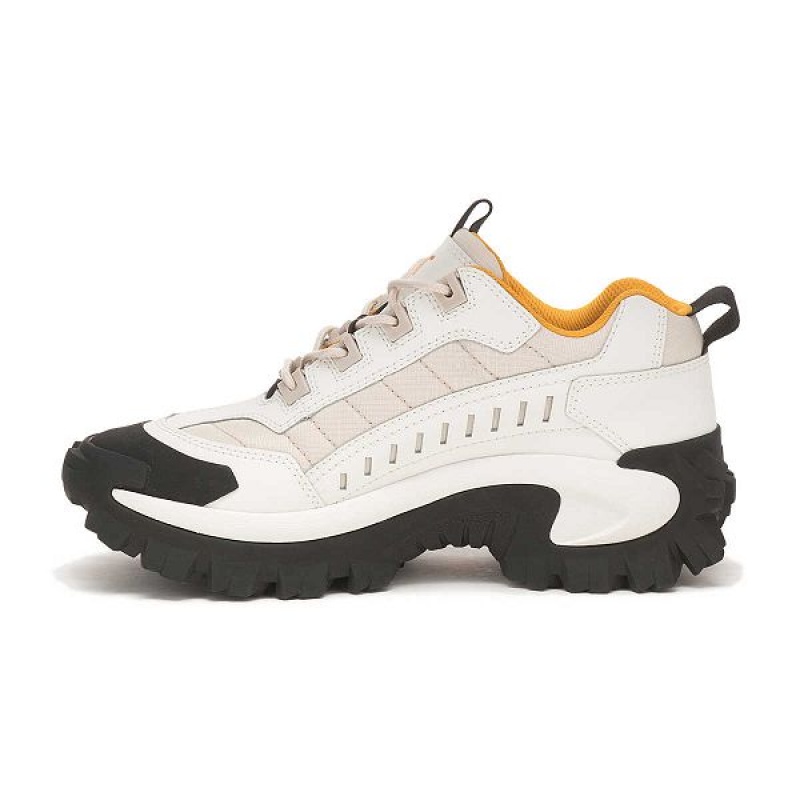 Men's Caterpillar Intruder Sneakers White | 956241-BXQ