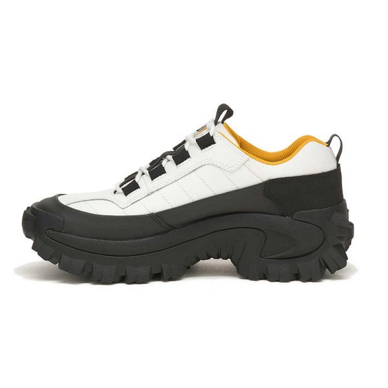 Men's Caterpillar Intruder Waterproof Galosh Sneakers White | 185432-MAF