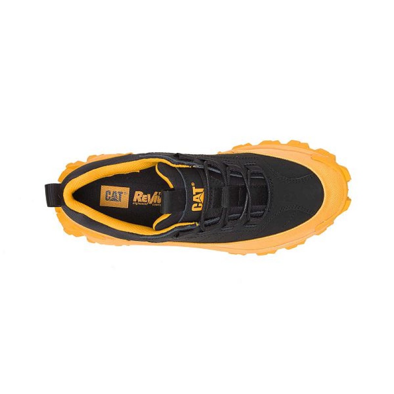 Men's Caterpillar Intruder Waterproof Galosh Sneakers Yellow | 538619-UDX