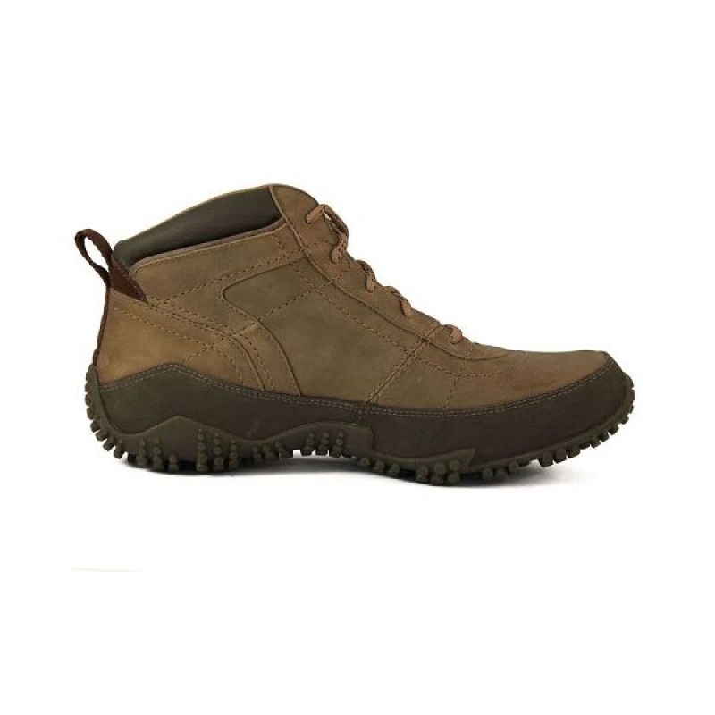 Men's Caterpillar Litz Mid Cat Boots Khaki | 574863-ZMB