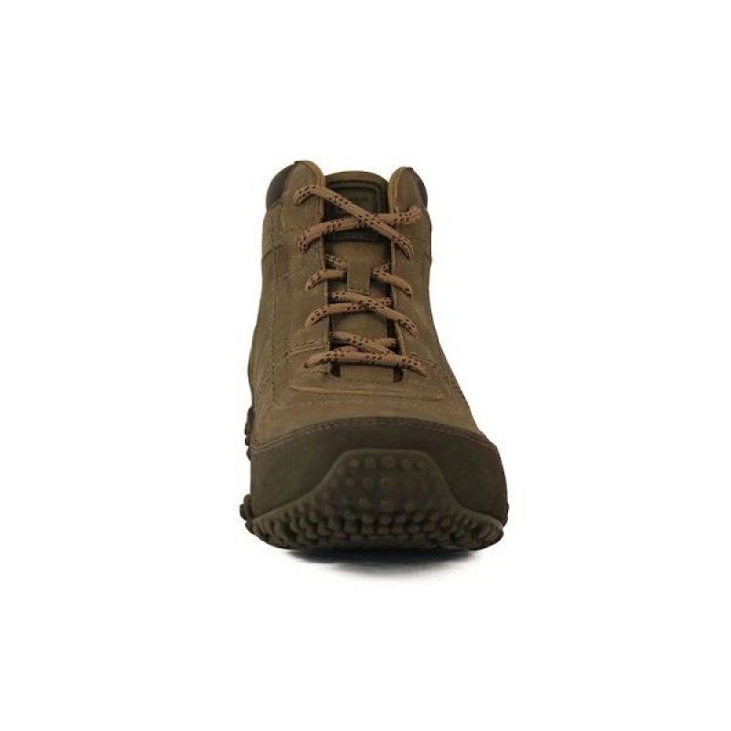 Men's Caterpillar Litz Mid Cat Boots Khaki | 574863-ZMB