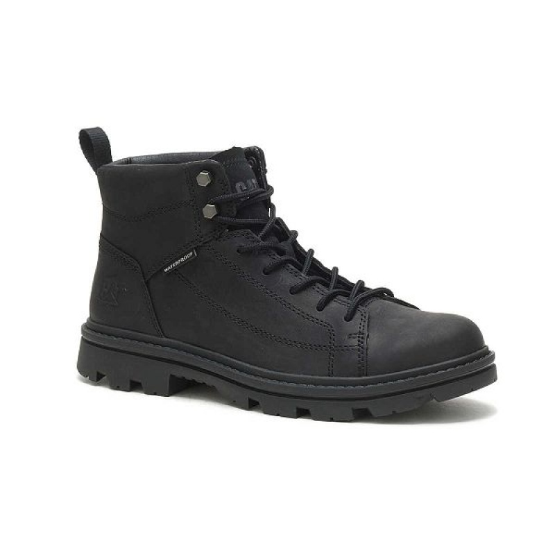 Men's Caterpillar Modulate Waterproof Boots Black | 127654-QLP