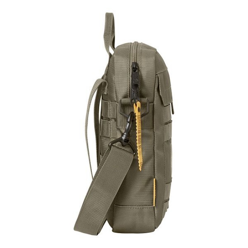 Men's Caterpillar Namib Tablet Bags Olive | 472068-CLV