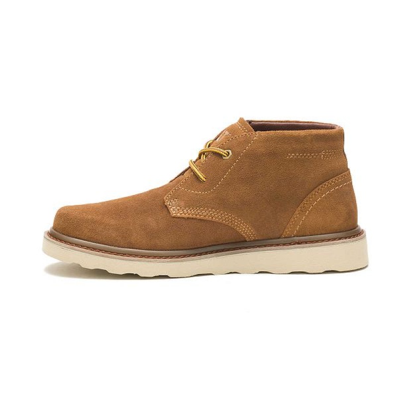 Men's Caterpillar Narrate Chukka Boots Brown | 729531-RJG