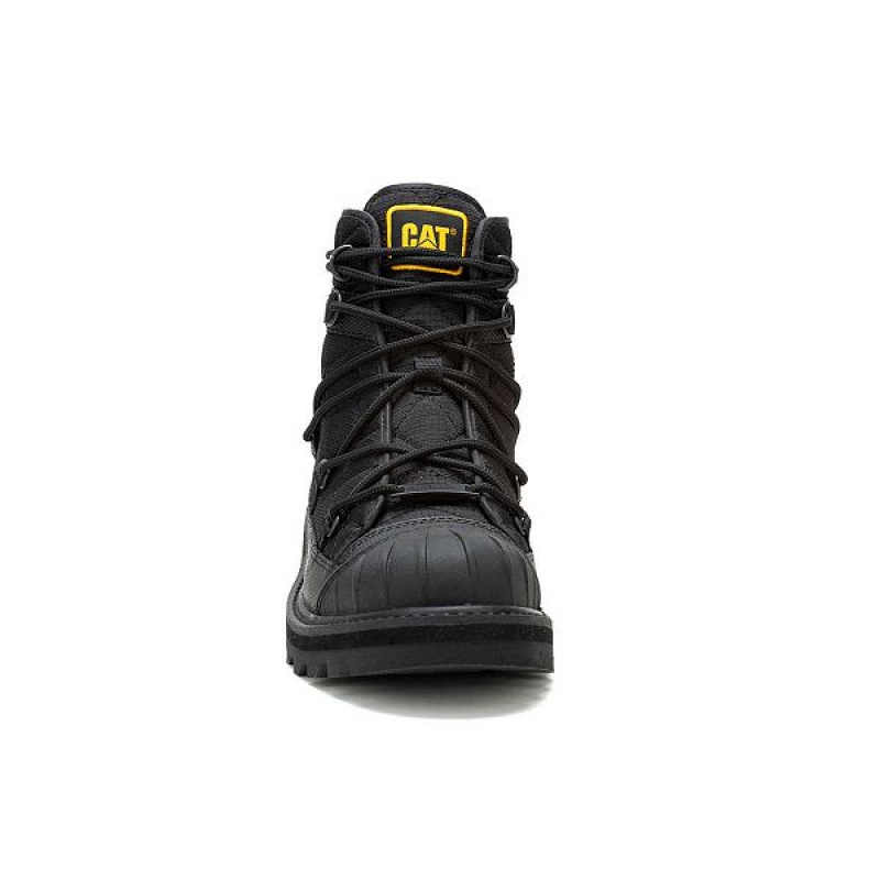 Men's Caterpillar Omaha Alt Lace Boots Black | 712045-JIN