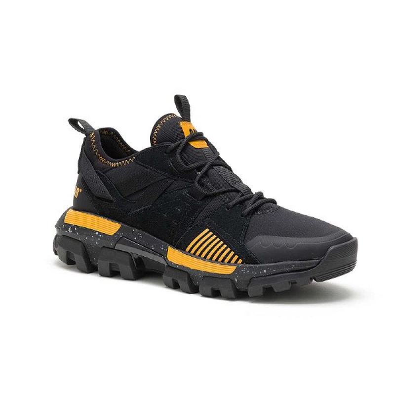 Men's Caterpillar Raider Sport Sneakers Black / Yellow | 954107-CDN