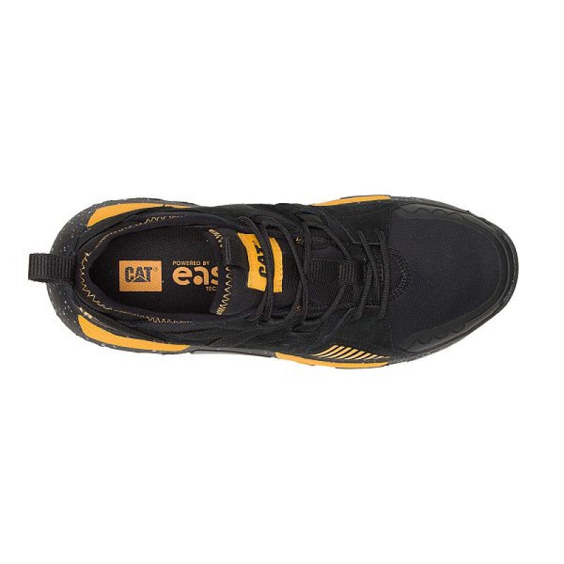 Men's Caterpillar Raider Sport Sneakers Black / Yellow | 954107-CDN