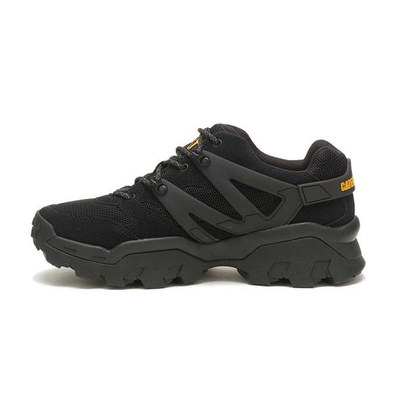 Men's Caterpillar Reactor Sneakers Black | 329416-TXR