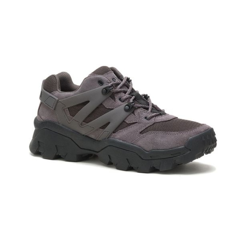 Men\'s Caterpillar Reactor Sneakers Dark / Grey | 712034-YAZ