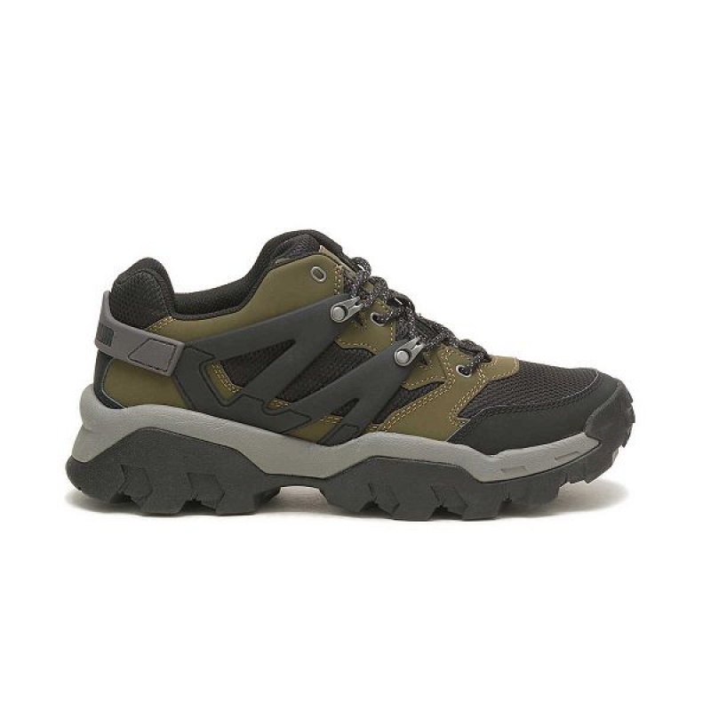 Men\'s Caterpillar Reactor Sneakers Dark / Olive / Black | 186497-XND