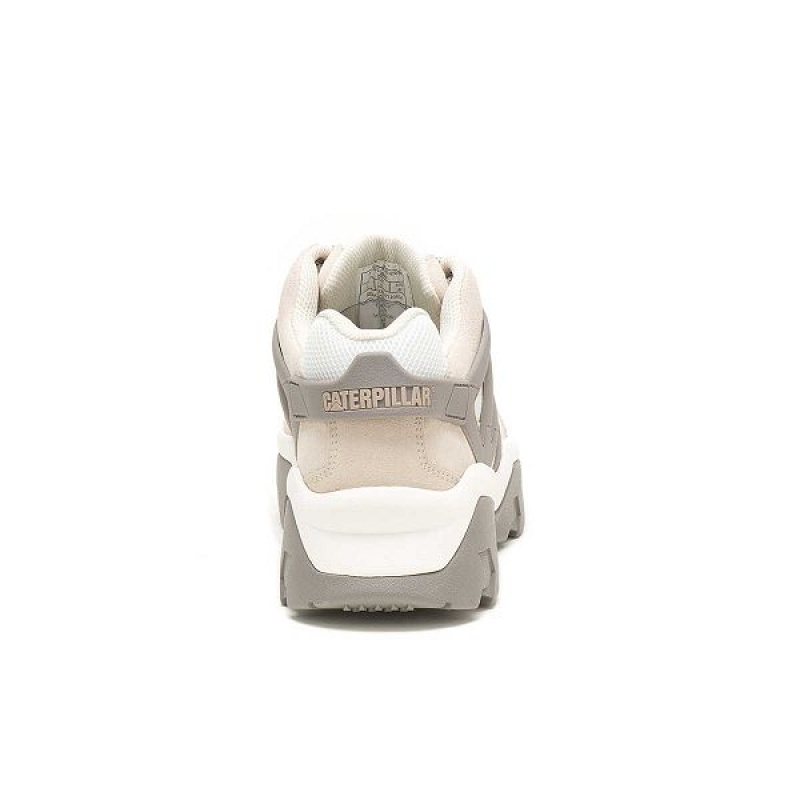 Men's Caterpillar Reactor Sneakers White | 567428-DPR