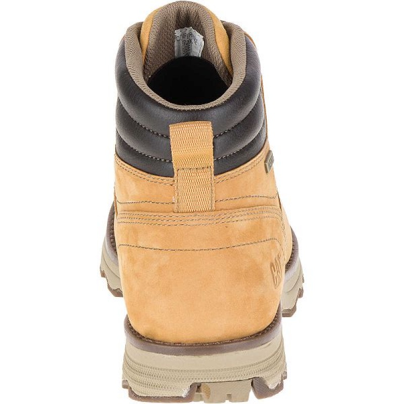 Men's Caterpillar Sire Waterproof Boots Brown | 680794-CIE