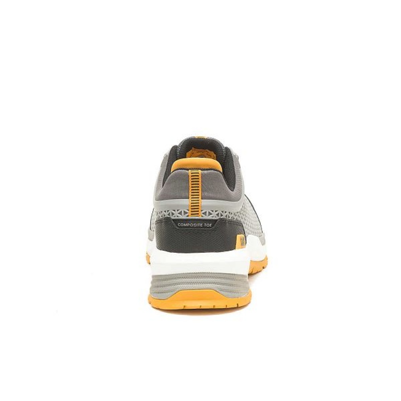 Men's Caterpillar Streamline 2.0 Composite Toe Work Shoes Grey | 672805-TYA