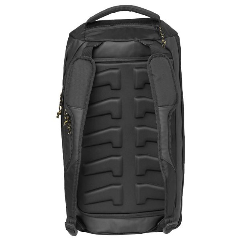 Men's Caterpillar The Sixty Duffel Backpack Black | 402315-GBC