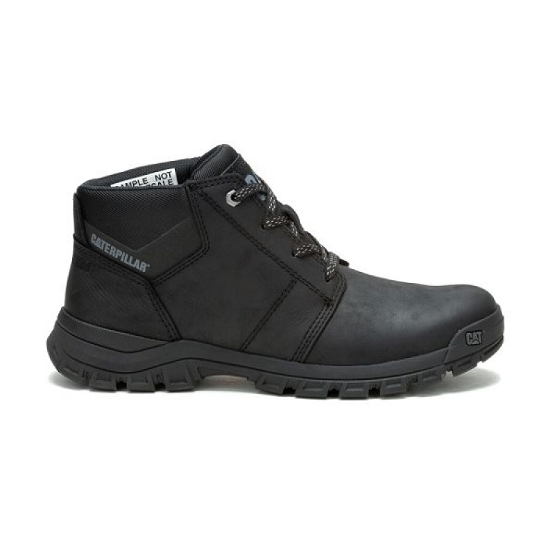 Men's Caterpillar Threshold Chukka Chukka Boots Black | 358409-QJH