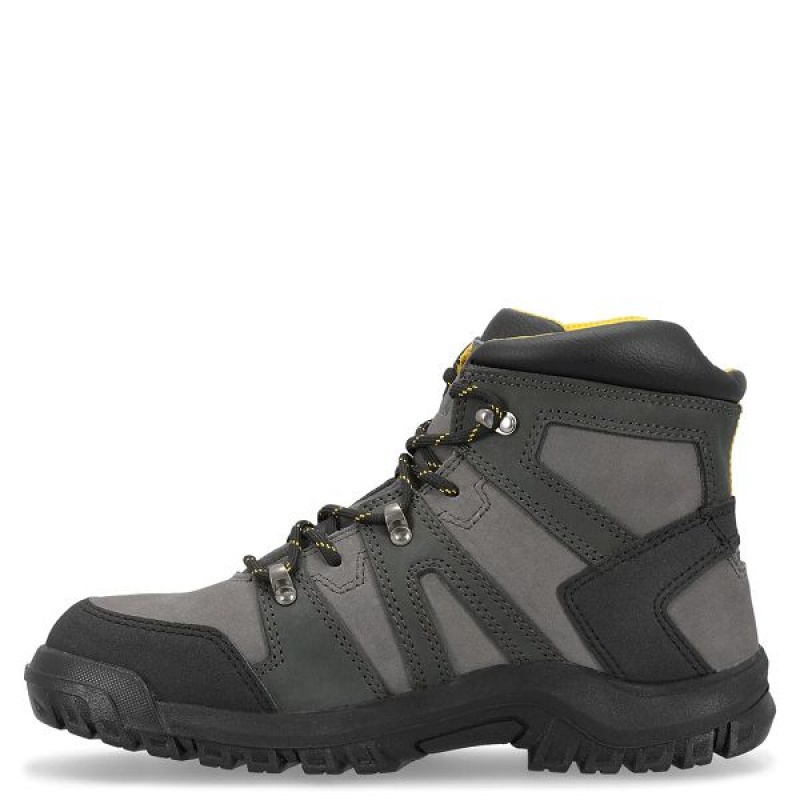 Men's Caterpillar Threshold HKR ST M4M Industrial Work Boots Black | 026817-IFC