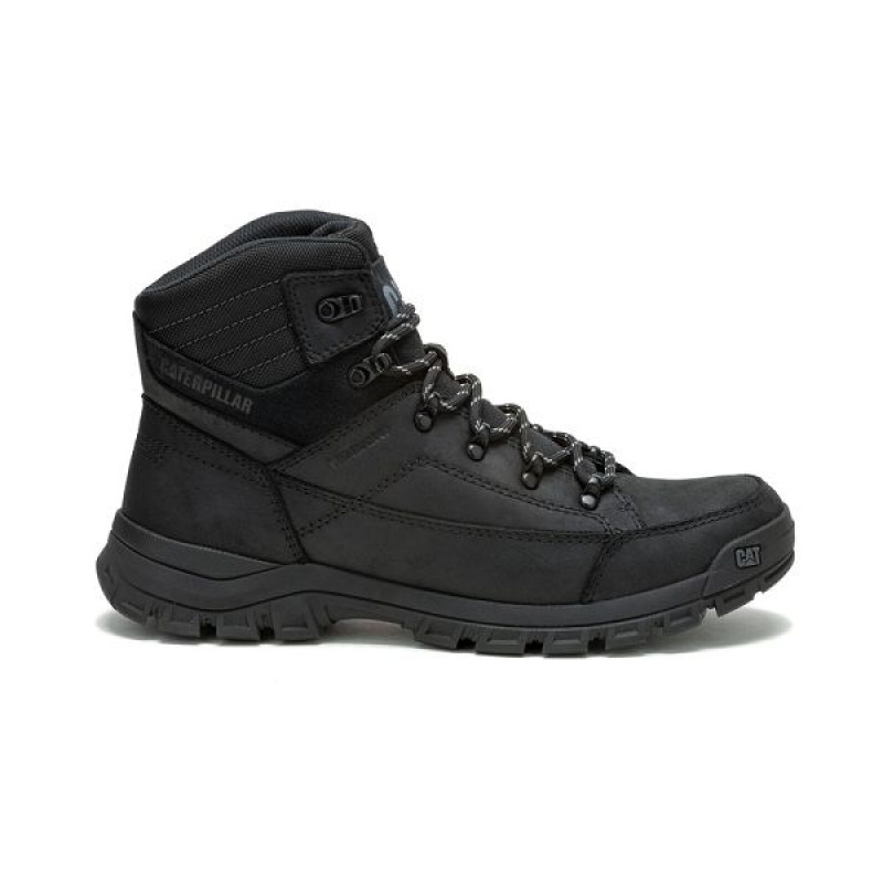 Men's Caterpillar Threshold Hiker WP Hiking Boots Black | 472068-WDK