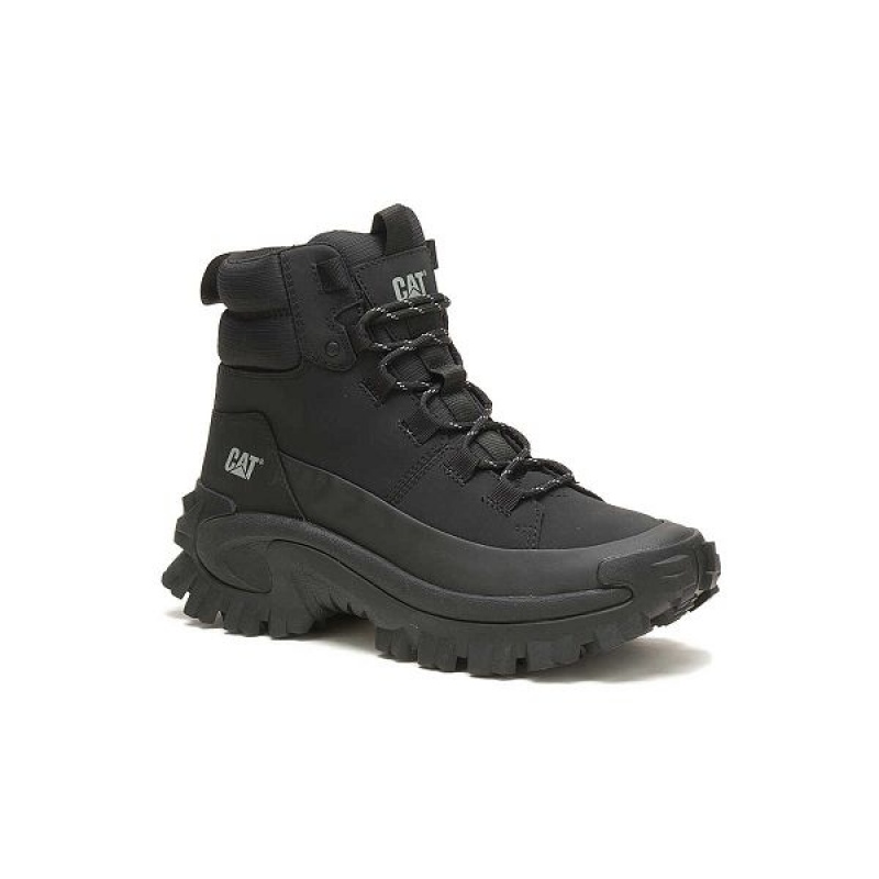 Men's Caterpillar Trespass Waterproof Galosh Boots Black | 042593-FHG