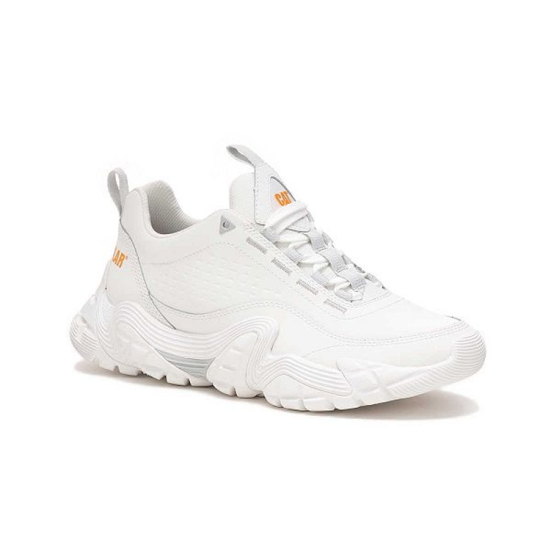 Men's Caterpillar Vapor Storm Sneakers White | 278051-EKQ