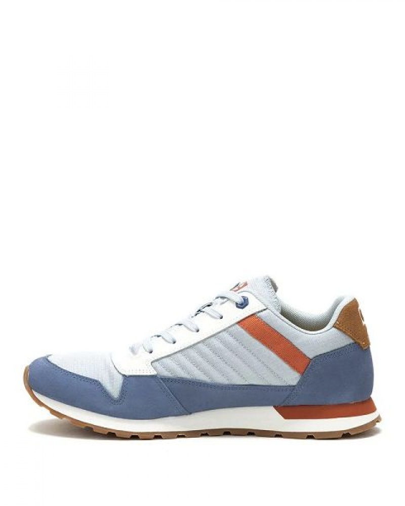 Men's Caterpillar Ventura Canvas Sneakers Blue | 470361-ATF