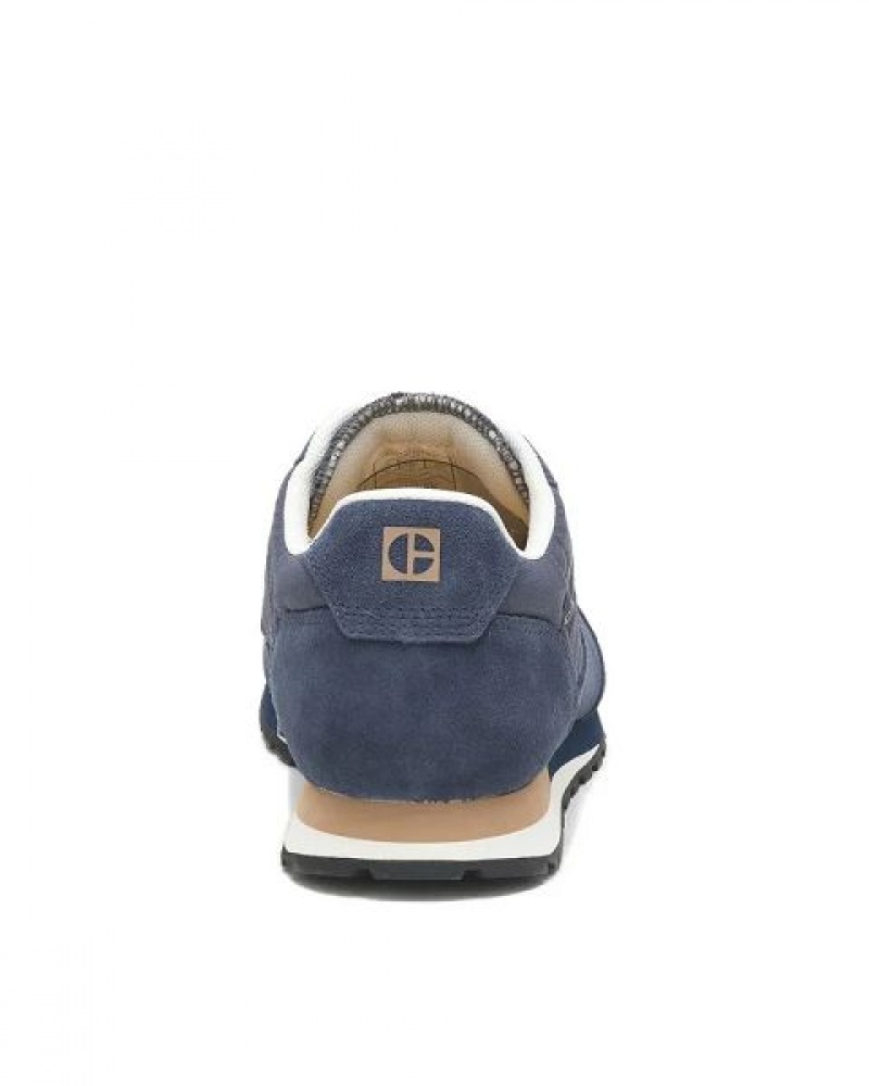 Men's Caterpillar Ventura Sneakers Navy | 074236-CMI